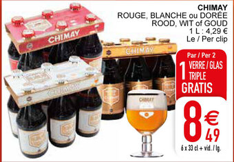 Cora Chimay 6 x 33cl aanbieding