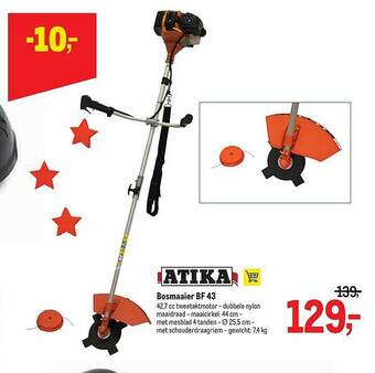 Makro Atika Bosmaaier Bf 43 aanbieding