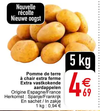 Cora Pomme de terre a chair extra ferne extra vastkokende aardappelen aanbieding