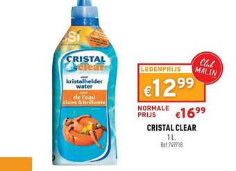 Trafic Cristal Clear 1l aanbieding