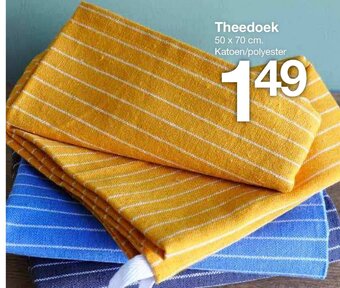 Zeeman Theedoek 50 x 70cm aanbieding