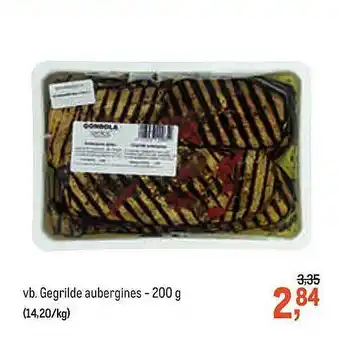 Makro Gegrilde Aubergines 200g aanbieding