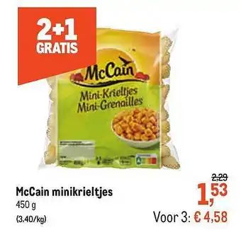 Mccain Minikrieltjes