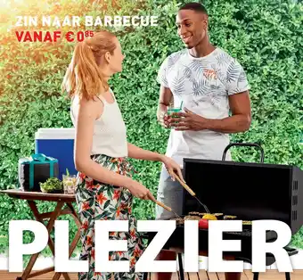Trafic Zin Naar Barbecue aanbieding