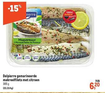 Delpierre Gemarineerde Makreelfilets Met Citroen