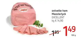 Spar Ontvette Ham Meesterlyck Excellent aanbieding