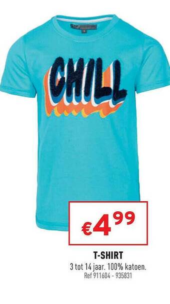 Trafic T-shirt 3 Tot 14 Jaar aanbieding