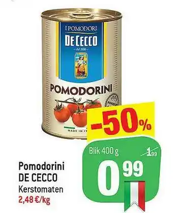 Pomodorini De Cecco Kerstomaten