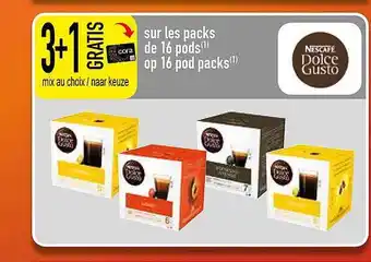 Cora Nescafe dolce gusto aanbieding