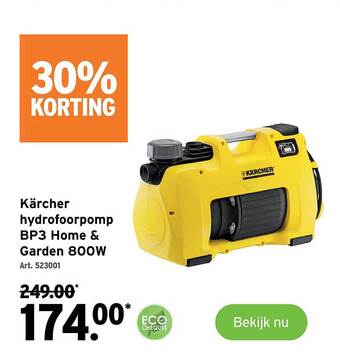 GAMMA Kärcher hydrofoorpomp bp3 home & garden 800w aanbieding