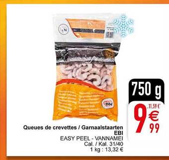 Cora Garnaalstaarten ebi aanbieding