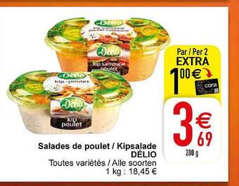 Cora Kipsalade délio aanbieding