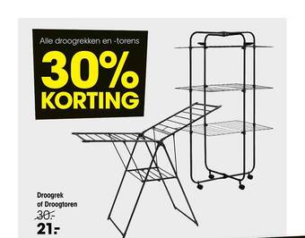 Kwantum Droogrek of droogtoren aanbieding