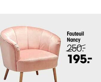 Kwantum Fauteuil nancy aanbieding