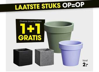 Kwantum Bloempotten aanbieding