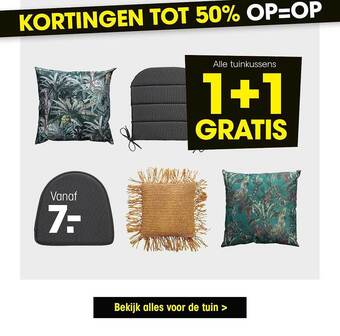 Kwantum Tuinkussens aanbieding