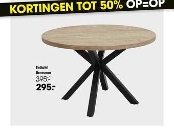 Kwantum Eettafel bressano aanbieding