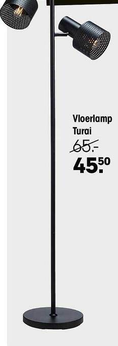 Kwantum Vloerlamp turai aanbieding