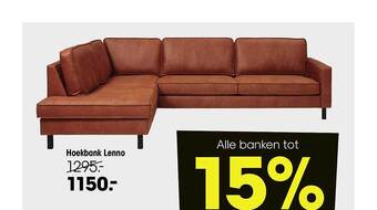 Kwantum Hoekbank lenno aanbieding