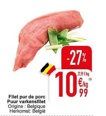Cora Puur varkensfilet aanbieding