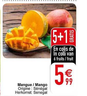 Cora Mango aanbieding