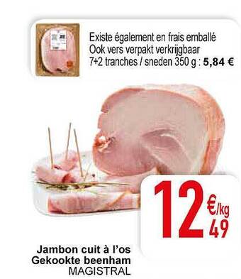 Cora Gekookte beenham magistral aanbieding