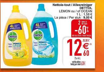 Cora Allesreiniger dettol aanbieding