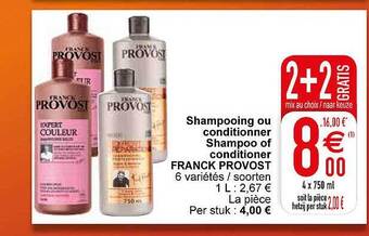 Cora Shampoo of conditioner franck provost aanbieding