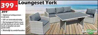 iTEK Loungeset York aanbieding