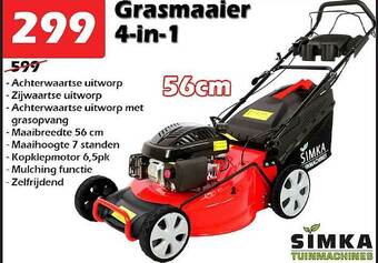 Grasmaaier 4-in-1