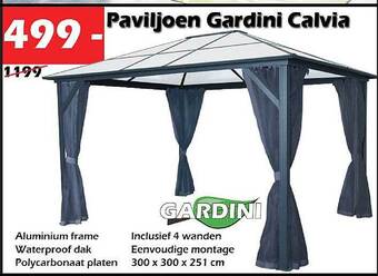 iTEK Paviljoen Gardini Calvia aanbieding
