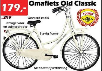 iTEK Omafiets Old Classic aanbieding
