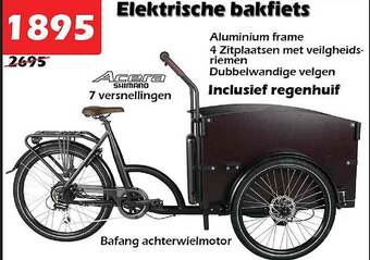 iTEK Elektrische Bakfiets aanbieding