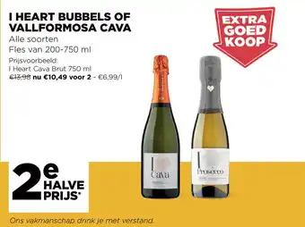 Jumbo I Heart Cava Brut 750 ml aanbieding