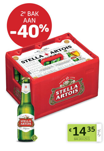BelBev Stella Artois 24 x 25 cl aanbieding