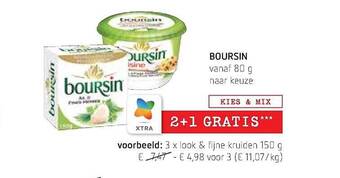 Spar Colruyt Boursin aanbieding