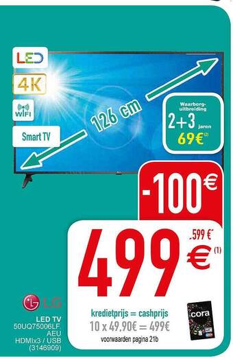 Cora Lg led tv aanbieding