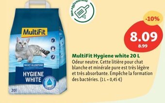 MultiFit Hygiene White 20L