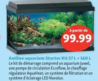 Maxi Zoo AniOne Aquarium Starter Kit 57 L .>160 L aanbieding