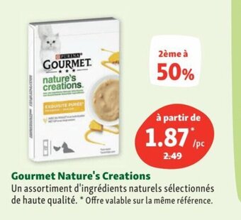 Maxi Zoo Gourmet Nature's Creations aanbieding