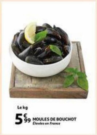 Auchan Moules de bouchot aanbieding
