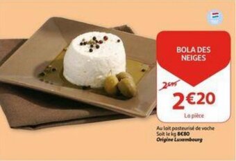 Auchan Bola des neiges aanbieding