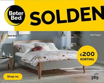 Beter Bed Bed topaz aanbieding