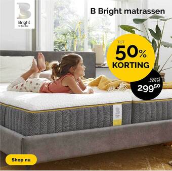 Beter Bed B bright matrassen aanbieding