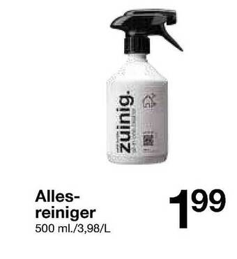Zeeman Allesreiniger aanbieding