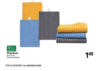 Zeeman Theedoek aanbieding