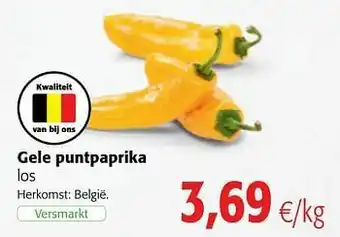 Colruyt Gele puntpaprika aanbieding
