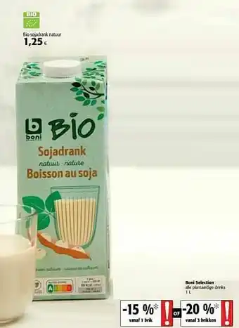 Boni selection bio sojadrank natuur