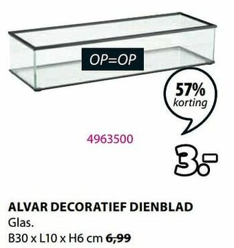 Alvar decoratief dienblad