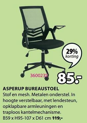 Asperup bureaustoel